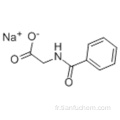 SEL DE SODIUM D&#39;ACIDE HIPPURIQUE CAS 532-94-5